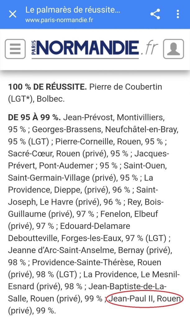 Classement 04 Paris-Normandie