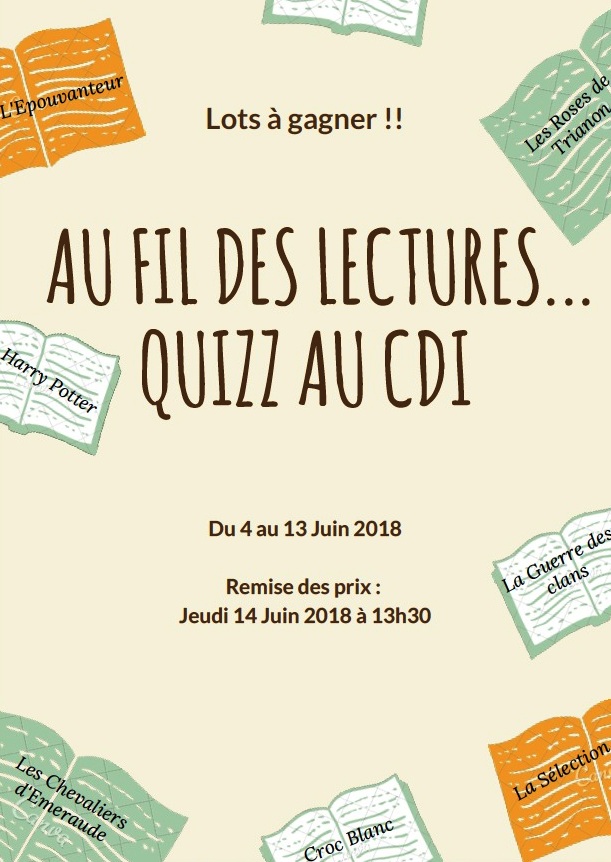 Affiche quizz