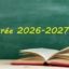 Horaires des rentrées des élèves 2026